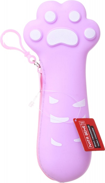 Пенал Лапка кошеняти Nota Bene фіолетовий