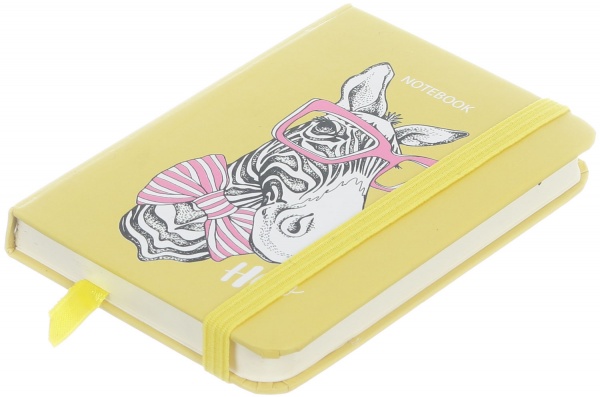 Книга для записей Зебра в галстуке А7 96 листов