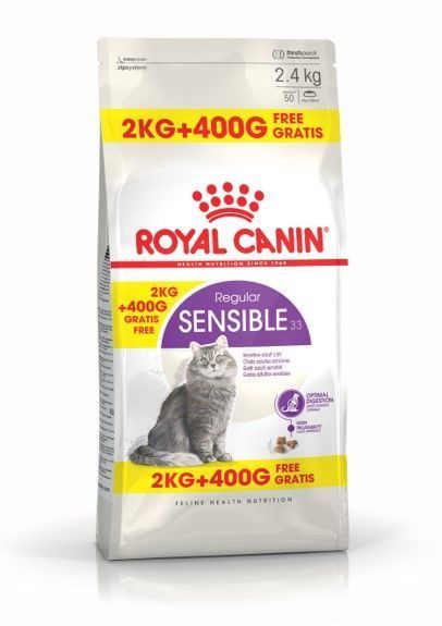 Корм Royal Canin Sensible 2 кг + 400 г