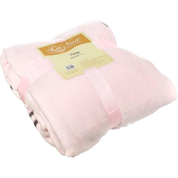 Плед микрофибра La Nuit Princess розовый 200x220 см