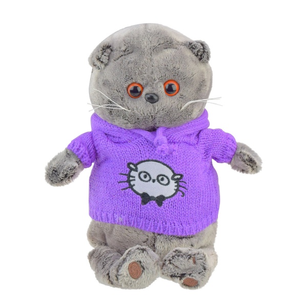 Мягкая игрушка кот Басик 28 см в ассортименте CA2302