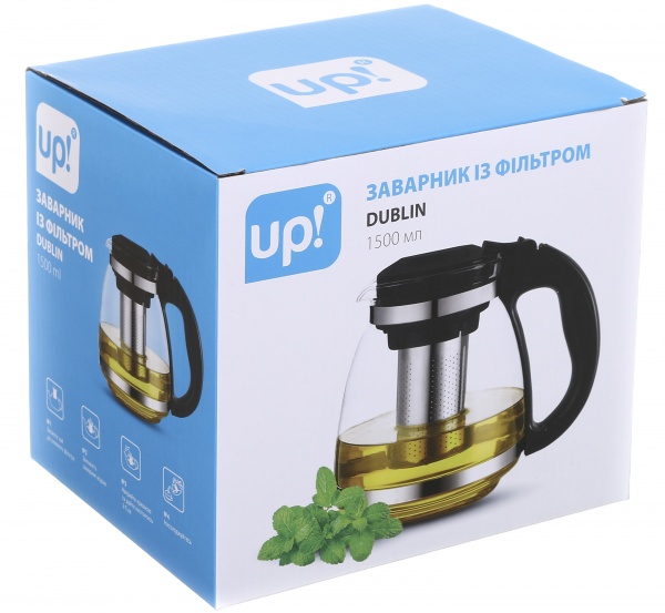 Чайник заварювальний Dublin 1500 мл IT-A33 UP! (Underprice)