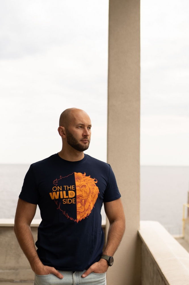 Футболка LOGOS-Tac з нанесенням Лев 04-09-00-0060 р.L різнокольоровий