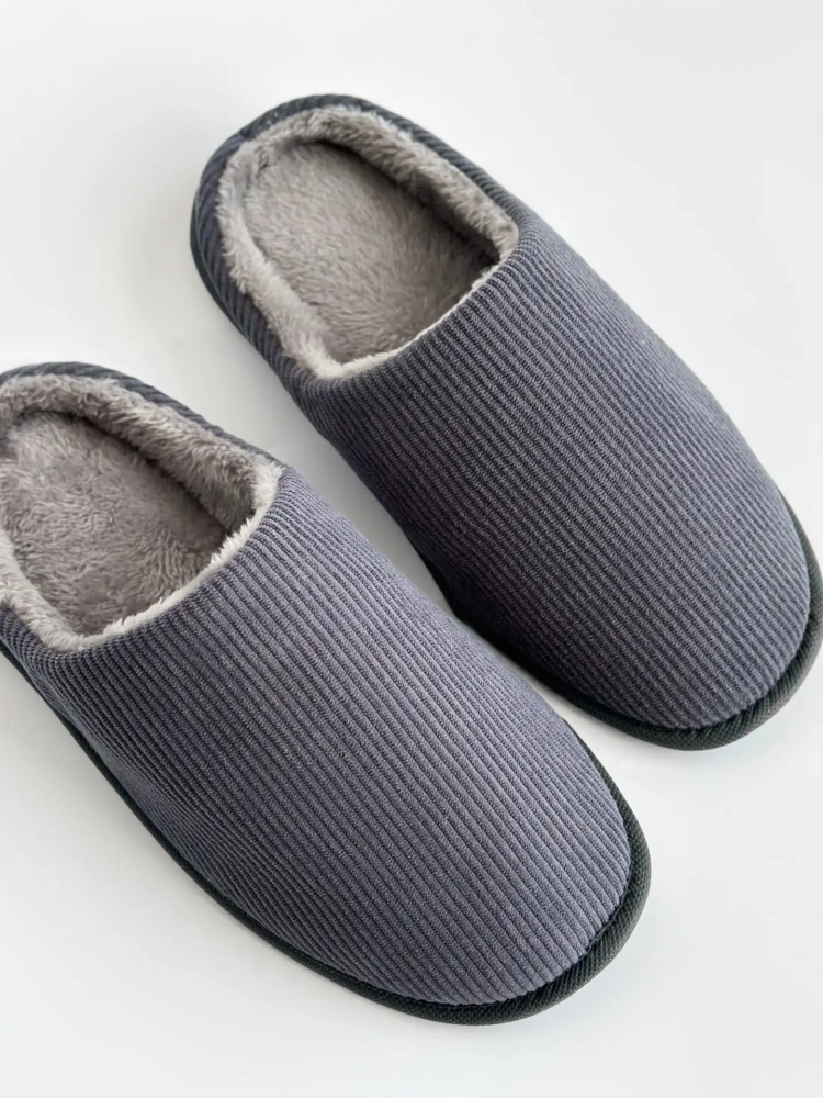 Капці домашні Twins Velvet 15893 р.40/41 графіт