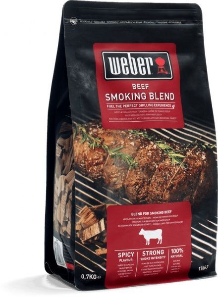 Тріска Weber для копчення яловичини 700 г 17663