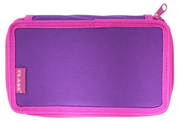 Пенал 2-ярусний Fairy Club 99505 CLASS фіолетовий із рожевим