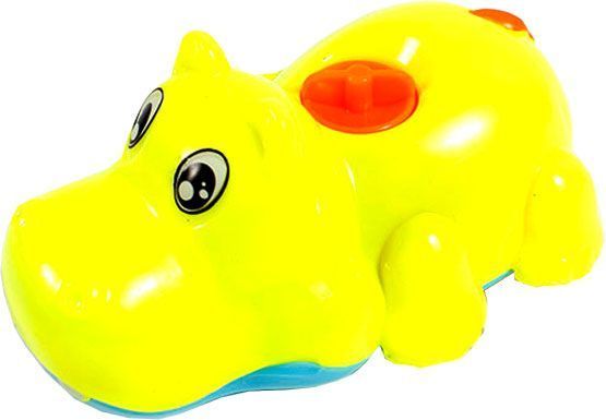 Игрушка Lindo для детей механический плавающий Бегемотик П 901 в ассортименте