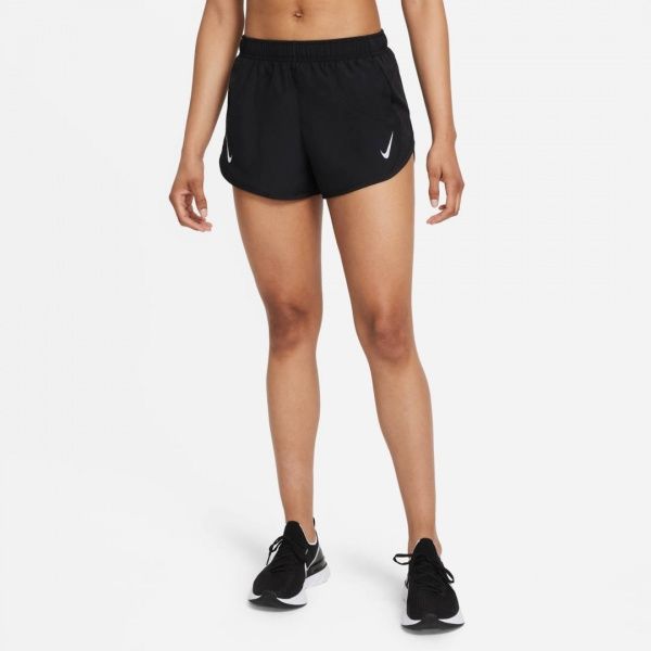 Шорты Nike W NK DF TEMPO RACE SHORT DD5935-010 р. S черный