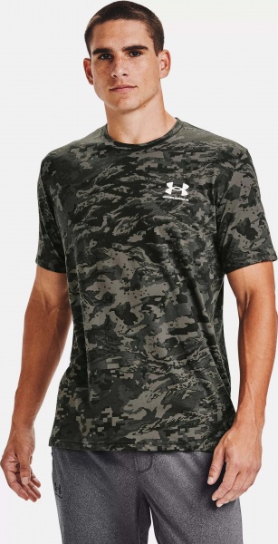 Футболка Under Armour ABC CAMO SS 1357727-310 р.S зеленый