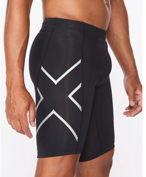 Велосипедки 2XU Core Compression Shorts MA3851b_BLK/SIL р. XL черный