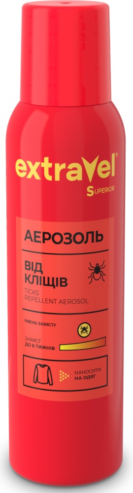 Аэрозоль Extravel от клещей Extravel Superior 100 мл