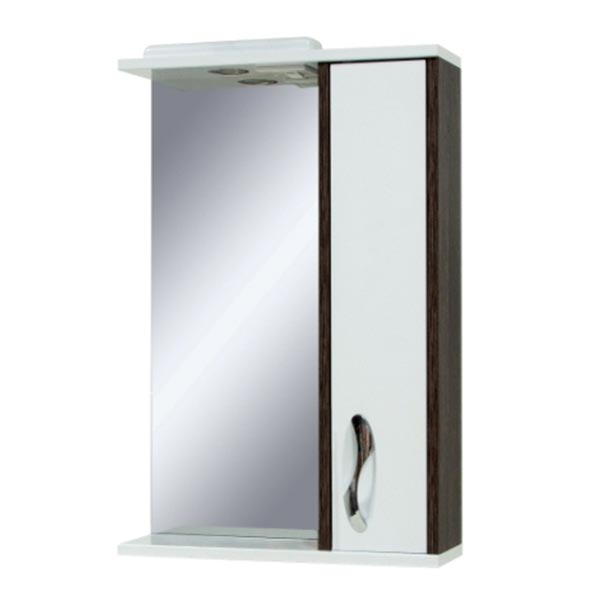 Шкафчик с зеркалом Сансервис Sirius 55 винтаж-темный