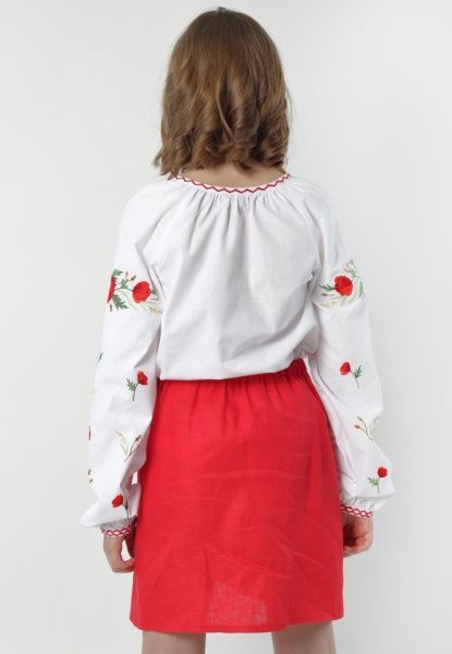 Вишиванка Гармонiя Маки р.140 червоний 33331 
