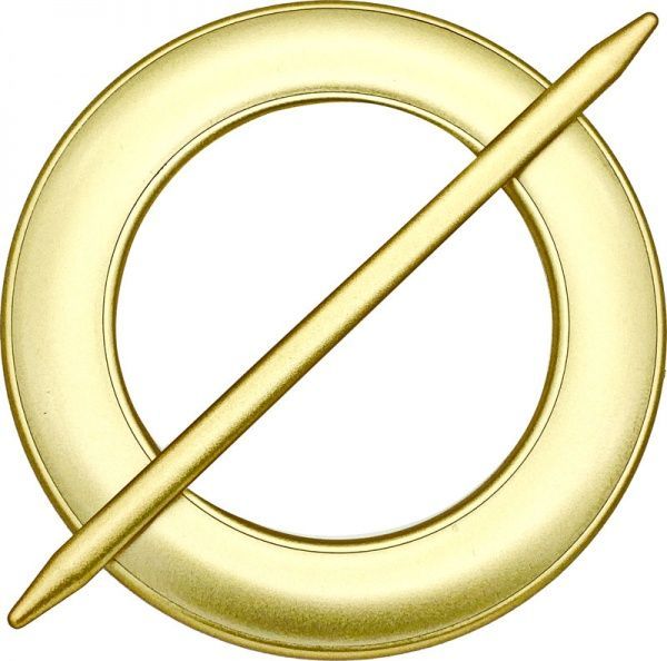 Декор Круг d150 мм золото С001-3 MISLT