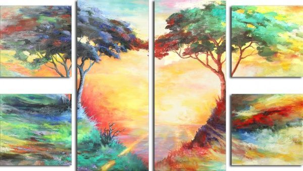 Картина модульная 60x106 см SvitArt MN6 SI-850 