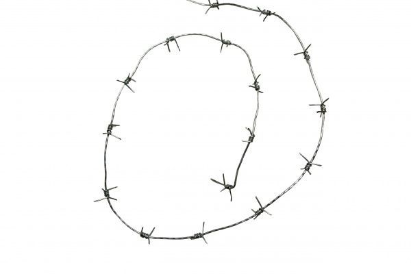 Дріт колючий одноосновний 2,8 мм (8,75 кг 98 м.п.+-5%) цинк