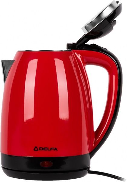 Електрочайник Delfa DK 3510 X Red 