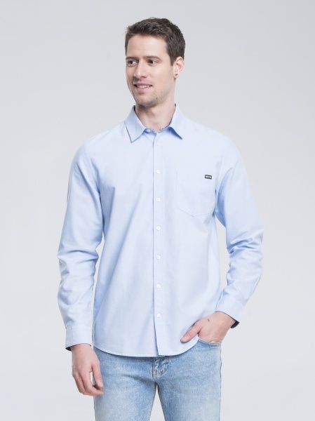 Сорочка BigStar TRIXI 141654400 р. L блакитний