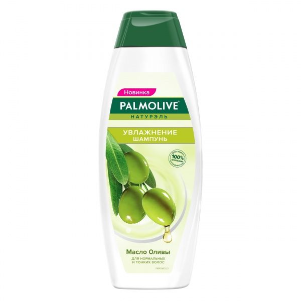Шампунь Palmolive Натурэль Увлажнение с натуральным оливковым маслом для нормальных и тонких волос 380 мл