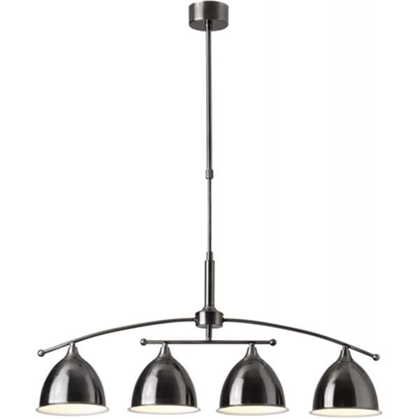 Люстра Brilliant Enzio 4x60 Вт темно-серая