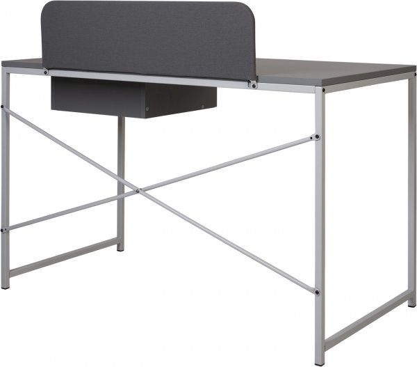 Стол письменный Nowy Styl FORWARD GREY С ЯЩ и ЭКР (16) 1160x619x750/950 серый шифер GD-50 (CH) 