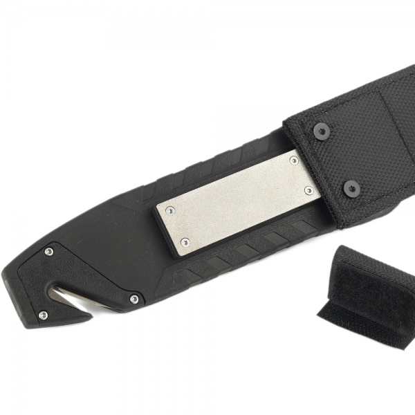 Нож Ganzo нескладной с паракордом G8012V2-BK