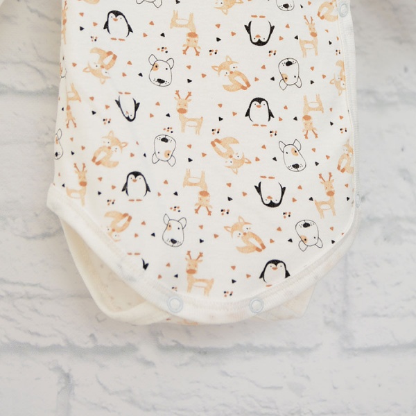 Боди унисекс Blanka Пингвин р.68 белый 12884 