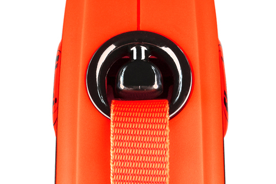 Повідець-рулетка Flexi Xtreme стрічка S 5 м помаранчевий