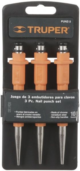 Набор пробойников Truper PUNZ-3