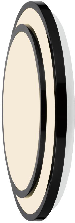 Светильник настенно-потолочный Sensio RIMA с пультом 48 Вт белый с черным 3000-6500 К LED-SENS-RIMA-48