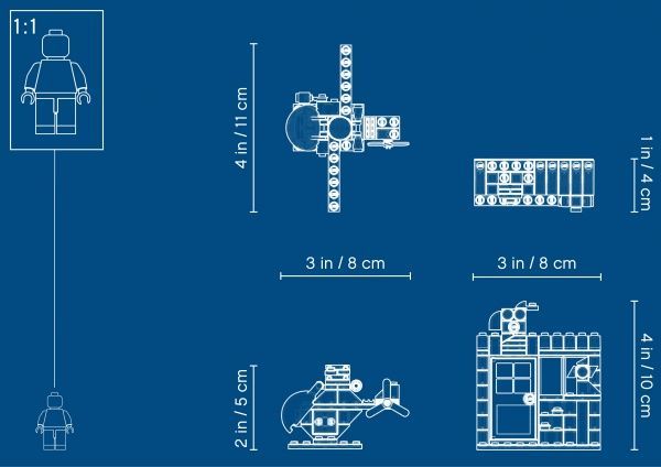 Конструктор LEGO Classic Кубики и глазки 11003