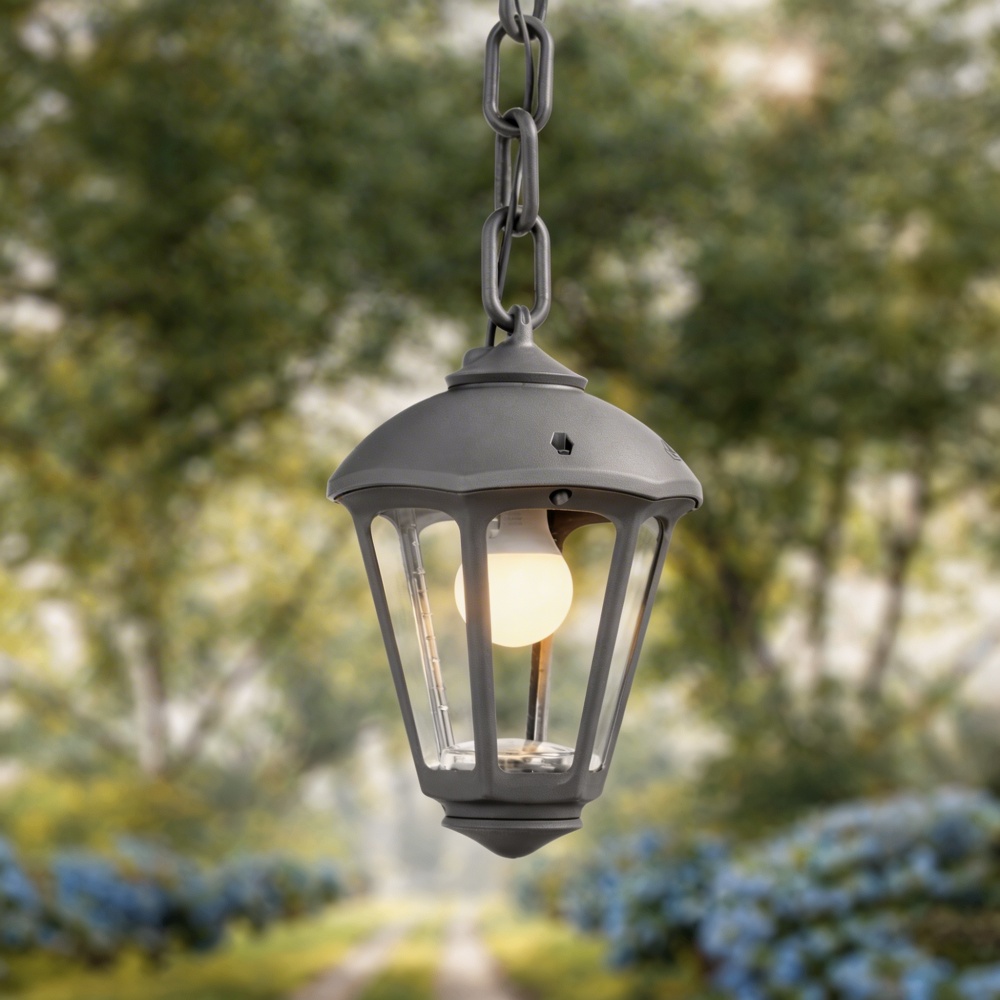 Светильник уличный подвесной FUMAGALLI SICAR/GIAMPY E27 12 Вт IP55 серый