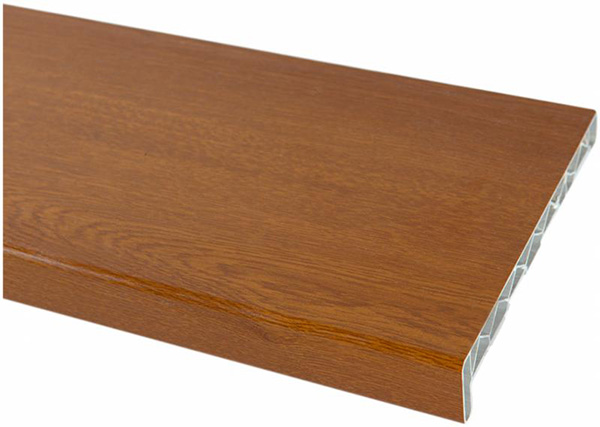 Подоконник Brilliant® ПВХ 250 мм дуб