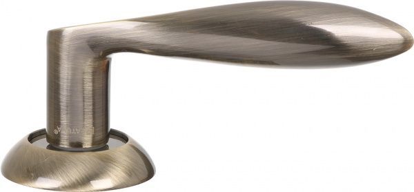 Ручка на розетці Wing AB стара бронза