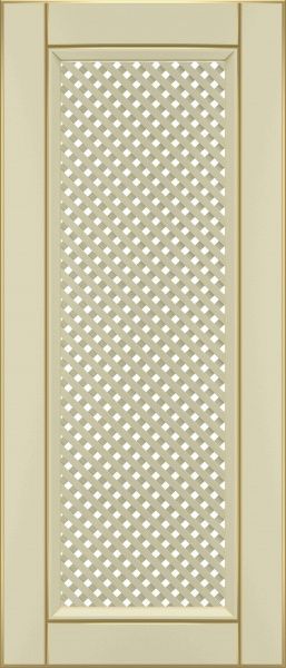 Фасад для кухни Грейд-Плюс Ваниль патинированная золотом №384 920x396 ВТ Паюта