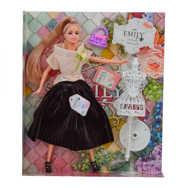 Кукла Shantou Emily QJ077C/QJ077D с аксессуарами 2 вида в ассортименте