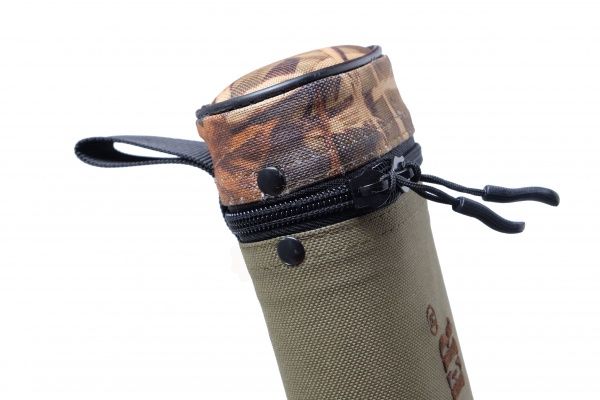 Тубус для вудилищ KENT&AVER жорсткий (8,5х5 см) зелений 130 см