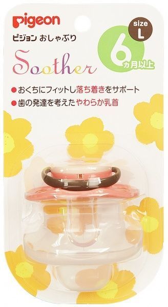 Пустушка Pigeon Квіточка 6+ місяців (розмір L)