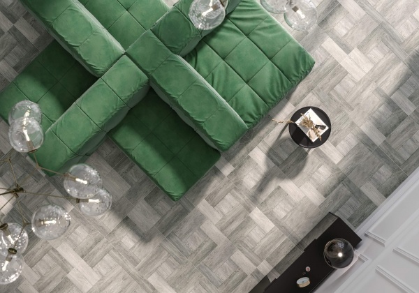 Плитка Golden Tile Home Wood попелястий 4NИ830 40х40 