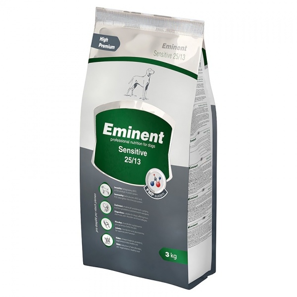 Корм для дорослих собак для усіх порід Eminent Sensitive гіпоалергенний курка