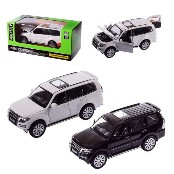 Автомодель Автопром 1:33 Mitsubishi Pajero 4WD Turbo в асортименті 68463