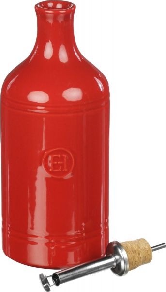 Набір пляшка для олії та підставка для ложки LES SECRETS D'EMILE гран крю Emile Henry