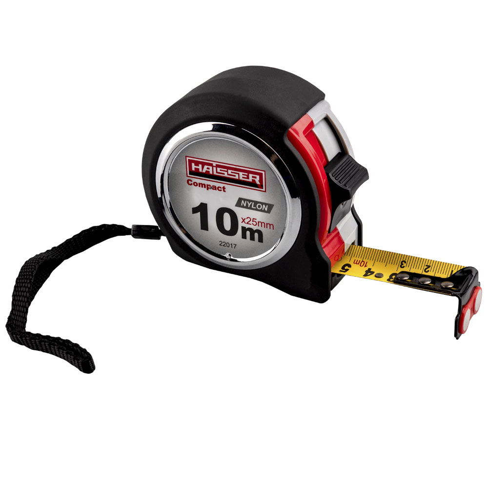 Рулетка Haisser 90049 10 м x 25 мм