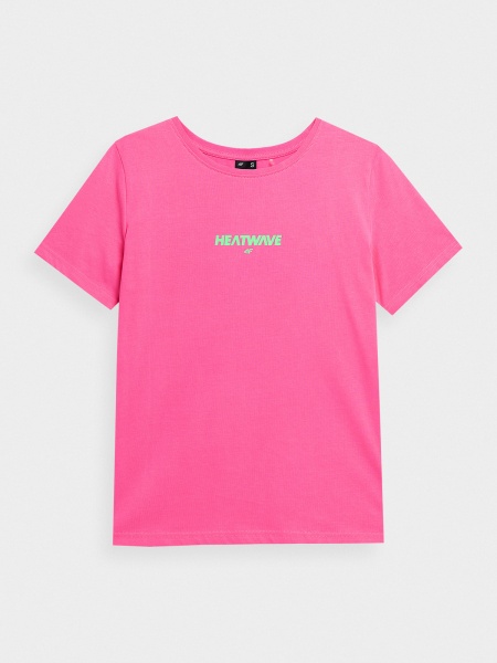 Футболка 4F 4FSS23TTSHF561-54S р.XS рожевий