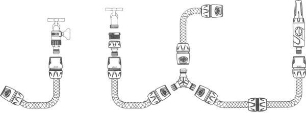 Муфта ремонтная Klever DY8013L 3/4