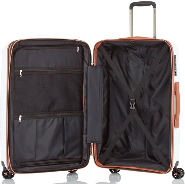 Валіза Titan M 68 80 л білий Paradoxx 