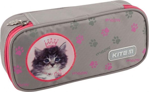 Пенал шкільний Education Rachael Hale HK19-662 KITE сірий