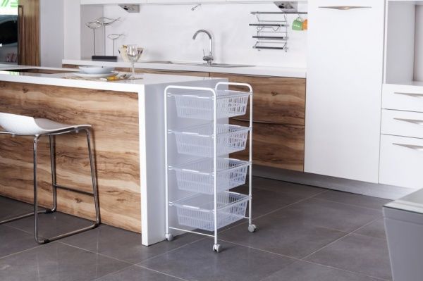 Этажерка пластиковая MG 010 4 яруса 910x450x330 мм