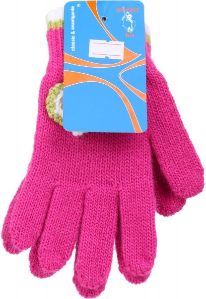 Рукавички ДАЙС Flower р.15 малиновий 13830200 