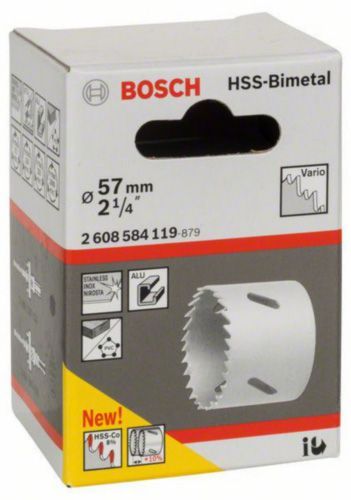Коронка Bosch Standart HSS Bi-metal 57 мм 2608584119